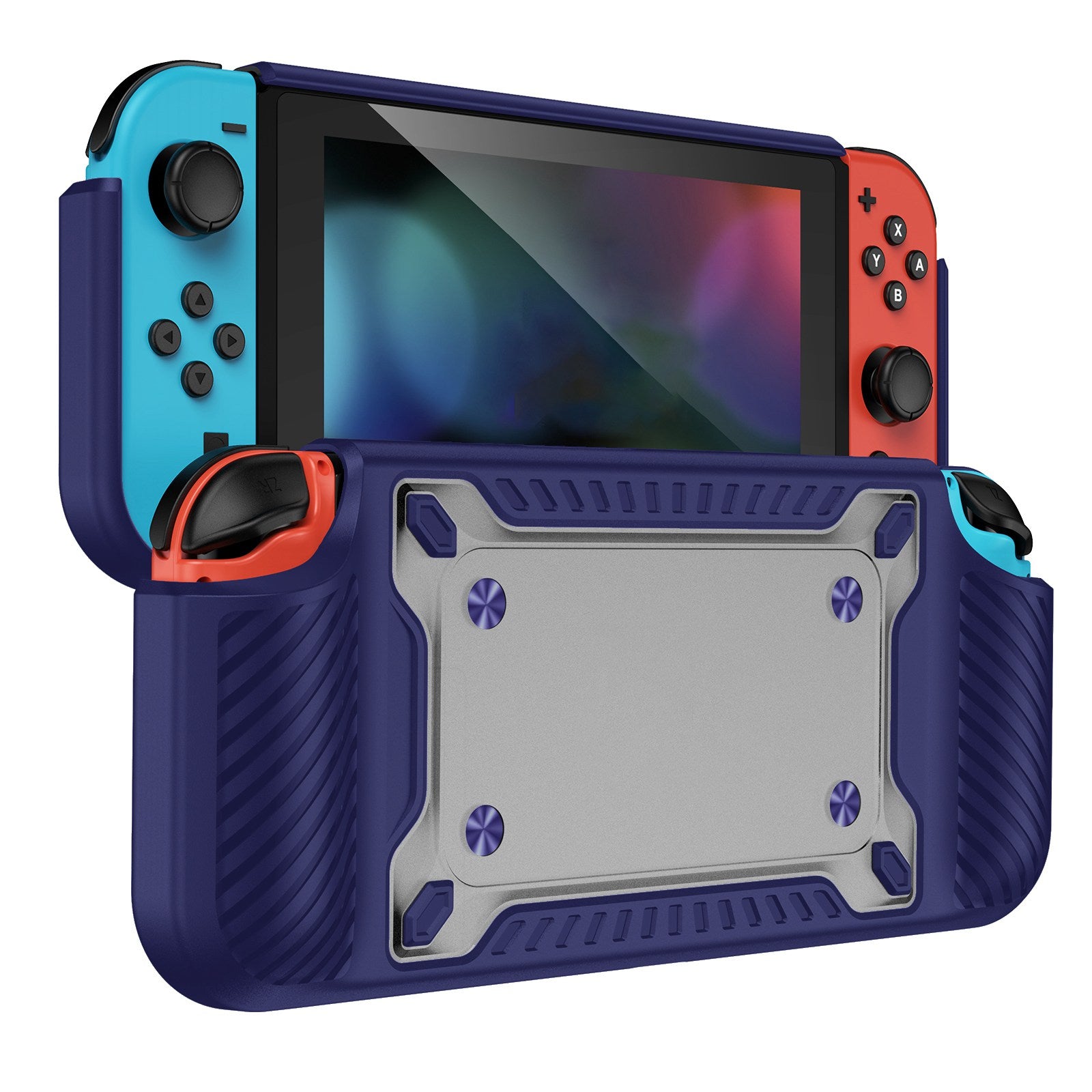 Shockproof Case Anti-Drop Cover for Nintendo Switch OLED Game Console Ergonomic Grip Protective Case (Type A) Shockproof Case Anti-Drop Cover for Nintendo Switch OLED Game Console Ergonomic Grip Protective Case (Type A)